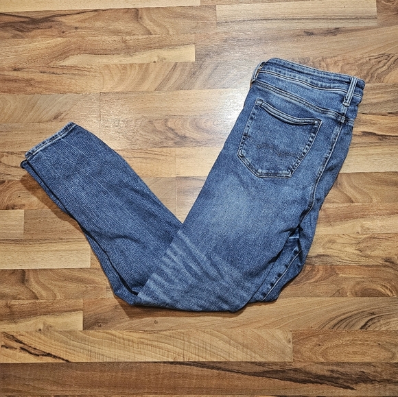 American Eagle Jeans Mens 34x34 Blue Denim Athletic Next Level Airflex - Picture 4 of 13